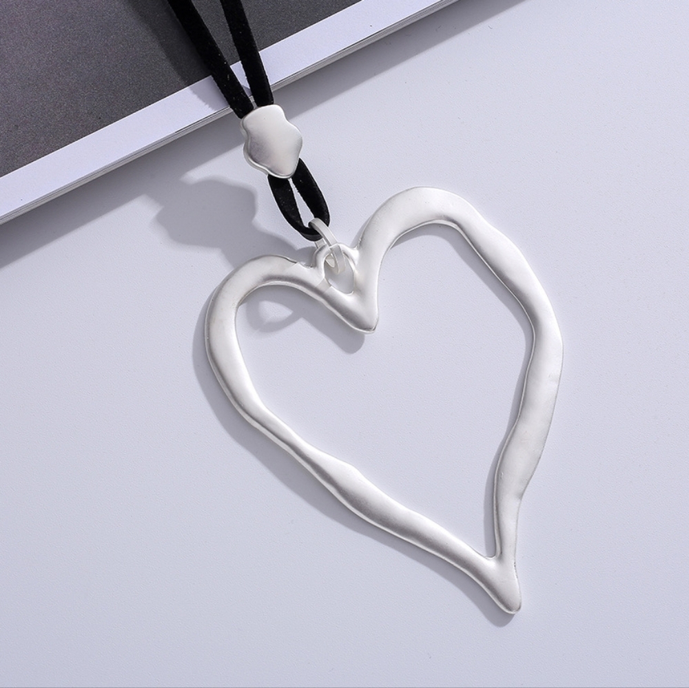 Melted Heart Bohemian Necklace